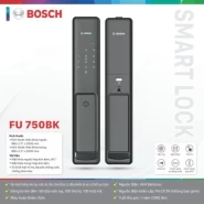 Khóa cửa điện tử Bosch FU750BK – màu xám