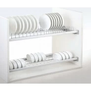 KỆ CHÉN CỐ ĐỊNH KHUNG NHÔM CAO CẤP SUS304