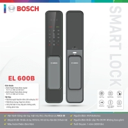 Khóa cửa Bosch EL 600B Đen xám