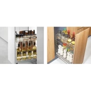 KỆ DAO THỚT GIA VỊ NAN DẸT CAO CẤP SUS304