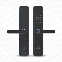 Khóa cửa vân tay Kassler KL-555 Black App Wifi (2022)