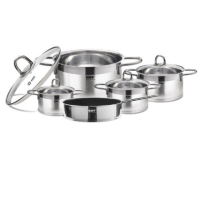 Bộ nồi cao cấp 5 món Inox 304 KF-ST09304