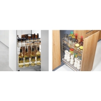 KỆ DAO THỚT GIA VỊ NAN DẸT CAO CẤP SUS304