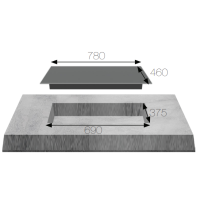 Bếp gas âm KF - 670