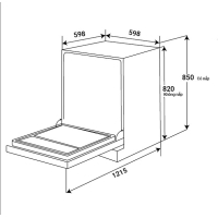 Máy Rửa Chén Độc Lập KAFF KF-CARYA1FXS