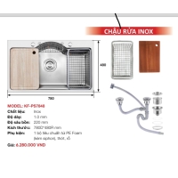 Chậu Rửa Inox Kaff KF-PS7848
