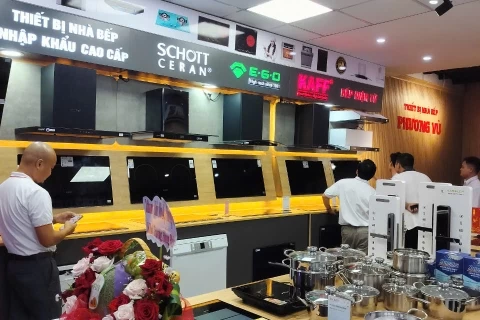Mua bếp từ KAFF, máy rửa chén, hút mùi chính hãng tại Bếp Phương Vũ – Giá tốt tại Biên Hòa