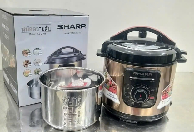 Nồi áp suất điện 6L Sharp